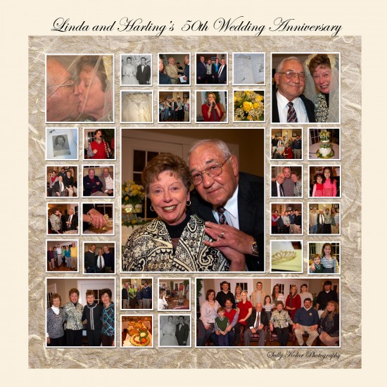 Linda and Harling's 50th Wedding Anniversary Party! - Sally Kolar ...