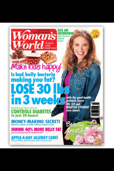 annalise bodie-woman's world magazine-sally kolar photography -cover